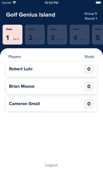 Emulate iPhone app Golf Genius Officials using MyAndroid