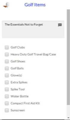 Emulate Android APK Golf Getaway Checklist Emulate Android APK Golf Getaway Checklist