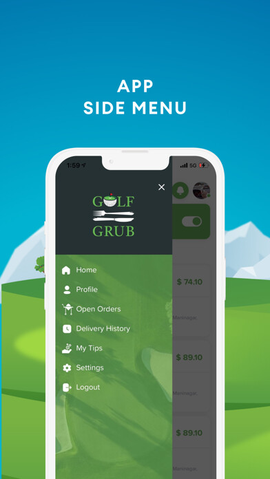 Emulate iPhone app GOLF GRUB EMPLOYEE using MyAndroid Emulate iPhone app GOLF GRUB EMPLOYEE using MyAndroid