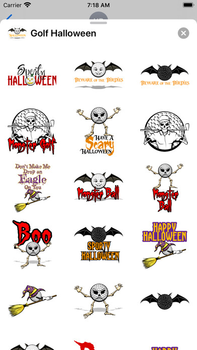 Emulate iPhone app Golf Halloween using MyAndroid Emulate iPhone app Golf Halloween using MyAndroid