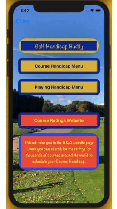 Emulate iPhone app Golf Handicap Buddy using MyAndroid Emulate iPhone app Golf Handicap Buddy using MyAndroid