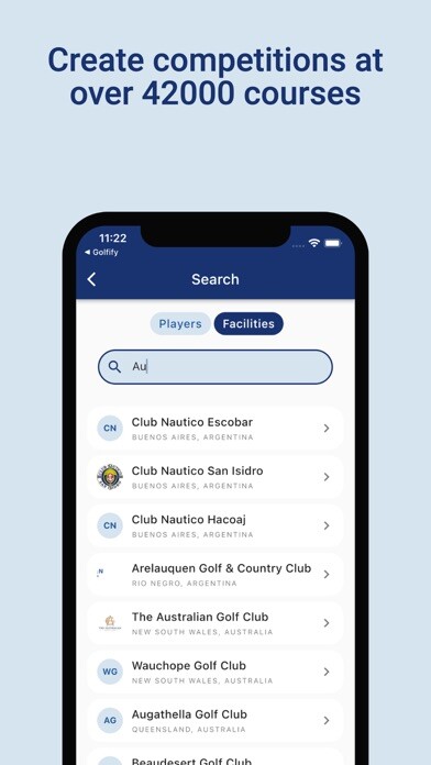 Emulate iPhone app Golfify - Golf Tournaments using MyAndroid Emulate iPhone app Golfify - Golf Tournaments using MyAndroid