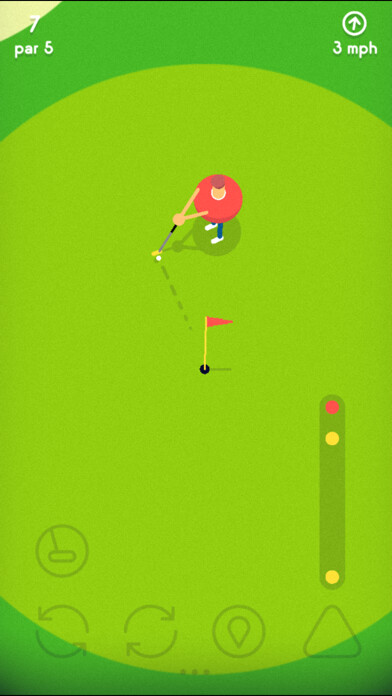 Emulate iPhone app Golfing Around using MyAndroid