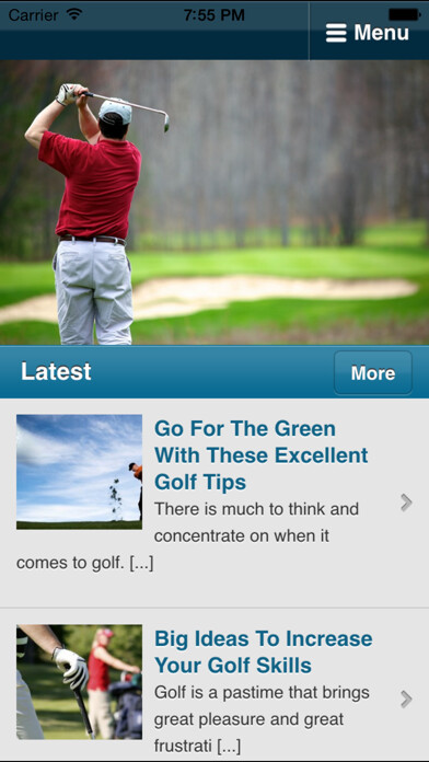 Emulate iPhone app Golf Instruction - Improve Your Golf Tips & Videos using MyAndroid Emulate iPhone app Golf Instruction - Improve Your Golf Tips & Videos using MyAndroid