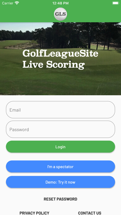 Emulate iPhone app GolfLeagueSite using MyAndroid Emulate iPhone app GolfLeagueSite using MyAndroid