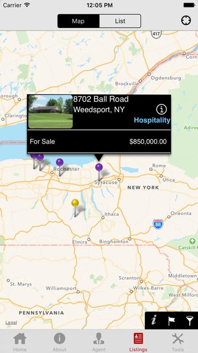 Emulate iPhone app Golf Links Properties. using MyAndroid Emulate iPhone app Golf Links Properties. using MyAndroid