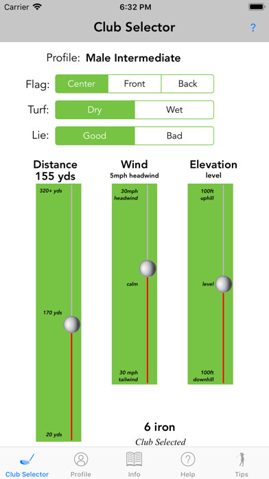 Emulate iPhone app Golfmaster Club Selector using MyAndroid Emulate iPhone app Golfmaster Club Selector using MyAndroid