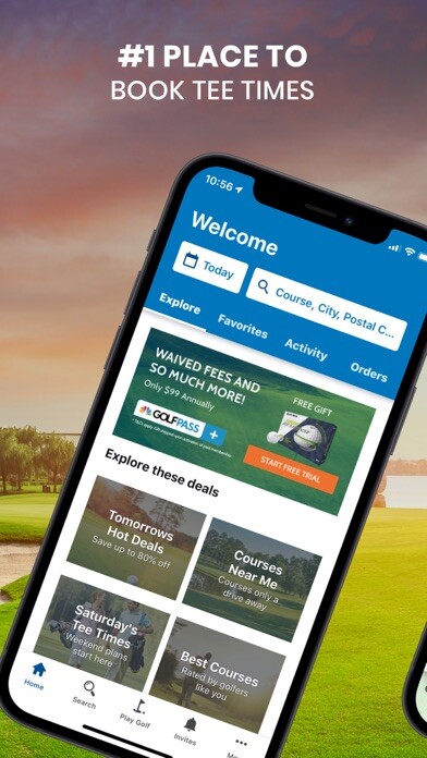 Emulate iPhone app GolfNow Book TeeTimes Golf GPS using MyAndroid Emulate iPhone app GolfNow Book TeeTimes Golf GPS using MyAndroid
