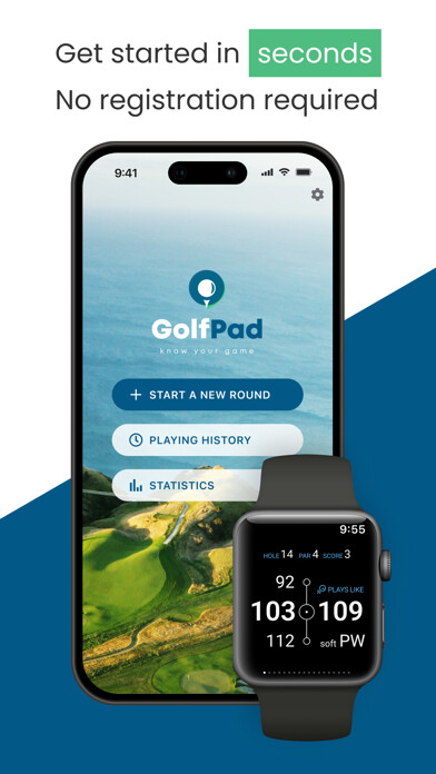 Emulate iPhone app Golf Pad: Golf GPS & Scorecard using MyAndroid Emulate iPhone app Golf Pad: Golf GPS & Scorecard using MyAndroid