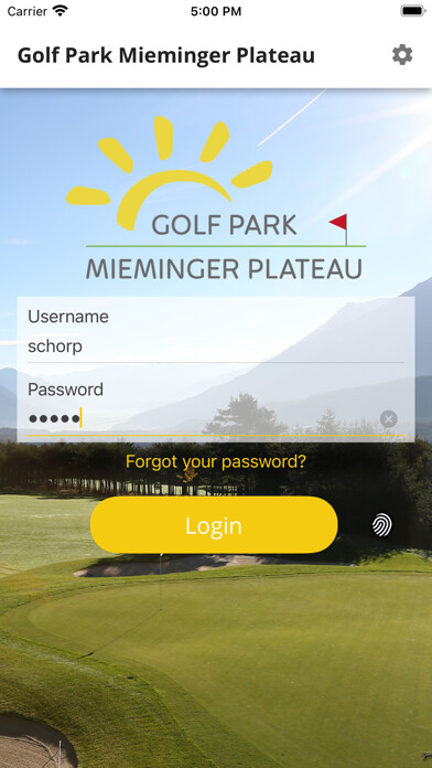 Emulate iPhone app Golf Park Mieminger Plateau using MyAndroid Emulate iPhone app Golf Park Mieminger Plateau using MyAndroid