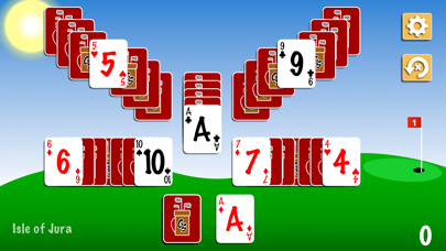 Emulate iPhone app Golf Solitaire 2 using MyAndroid Emulate iPhone app Golf Solitaire 2 using MyAndroid