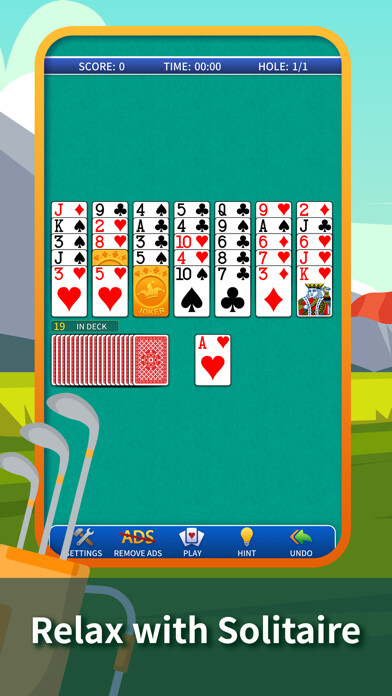 Emulate iPhone app Golf Solitaire Classic. using MyAndroid Emulate iPhone app Golf Solitaire Classic. using MyAndroid