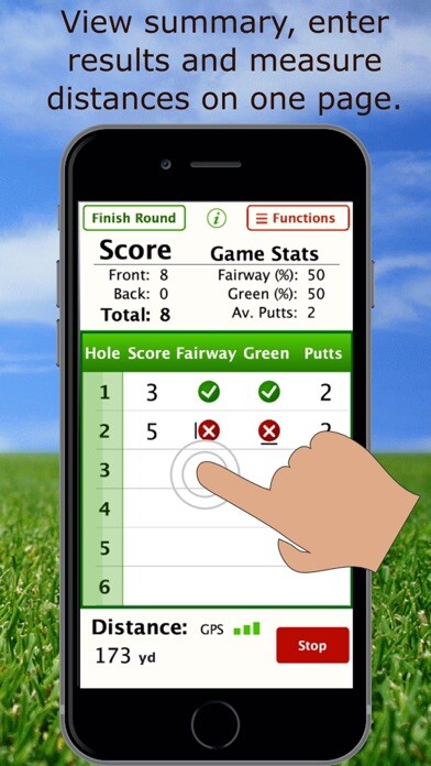 Emulate iPhone app Golf StatKeeper scorecard using MyAndroid Emulate iPhone app Golf StatKeeper scorecard using MyAndroid