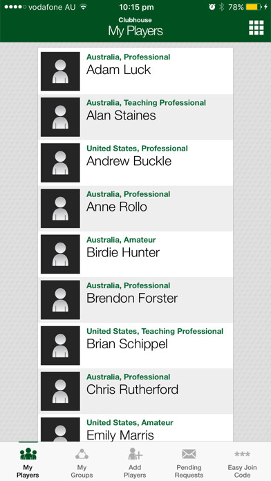 Emulate iPhone app Golf Stats using MyAndroid Emulate iPhone app Golf Stats using MyAndroid