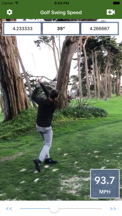 Emulate iPhone app Golf Swing Speed Analyzer using MyAndroid Emulate iPhone app Golf Swing Speed Analyzer using MyAndroid