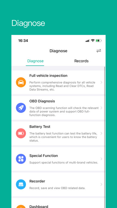 Emulate iPhone app goloCar using MyAndroid