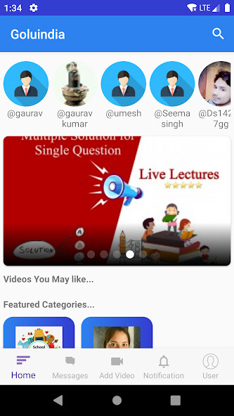 Run android online APK Goluindia from MyAndroid or emulate Goluindia using MyAndroid