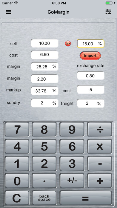 Emulate iPhone app GoMargin using MyAndroid