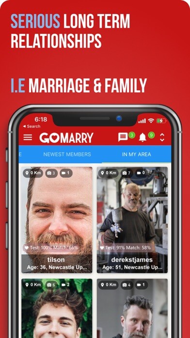 Emulate iPhone app GoMarry: Serious Relationships using MyAndroid Emulate iPhone app GoMarry: Serious Relationships using MyAndroid