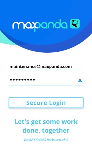 Emulate iPhone app GoMAX Mobile: CMMS Assistant using MyAndroid Emulate iPhone app GoMAX Mobile: CMMS Assistant using MyAndroid