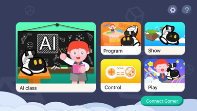 Emulate iPhone app Gomer - the robot using MyAndroid
