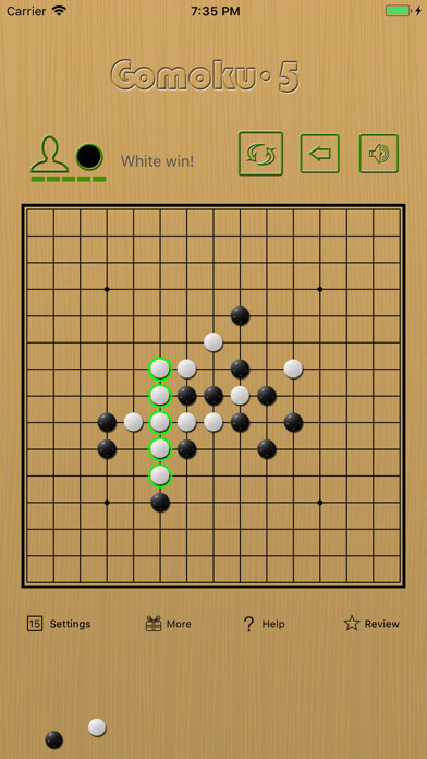 Emulate iPhone app Gomoku∙5 - line five in a row using MyAndroid Emulate iPhone app Gomoku∙5 - line five in a row using MyAndroid