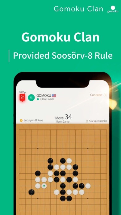 Emulate iPhone app Gomoku Clan using MyAndroid