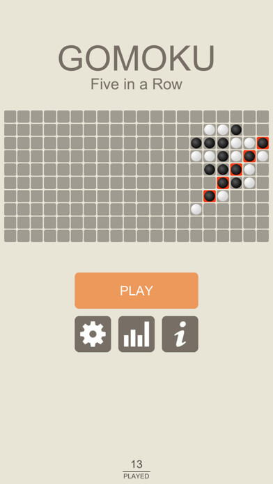 Emulate iPhone app Gomoku.io using MyAndroid