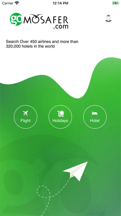 Emulate iPhone app GoMosafer Travel using MyAndroid