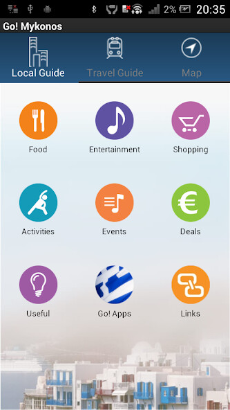 Run android online APK Go! Mykonos Travel Guide from MyAndroid or emulate Go! Mykonos Travel Guide using MyAndroid Run android online APK Go! Mykonos Travel Guide from MyAndroid or emulate Go! Mykonos Travel Guide using MyAndroid