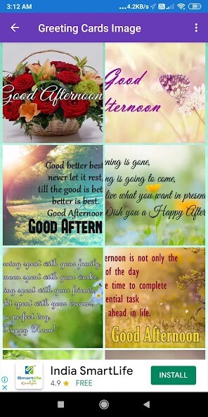 Run android online APK Good Afternoon: Greetings, GIF Wishes, SMS Quotes from MyAndroid or emulate Good Afternoon: Greetings, GIF Wishes, SMS Quotes using MyAndroid