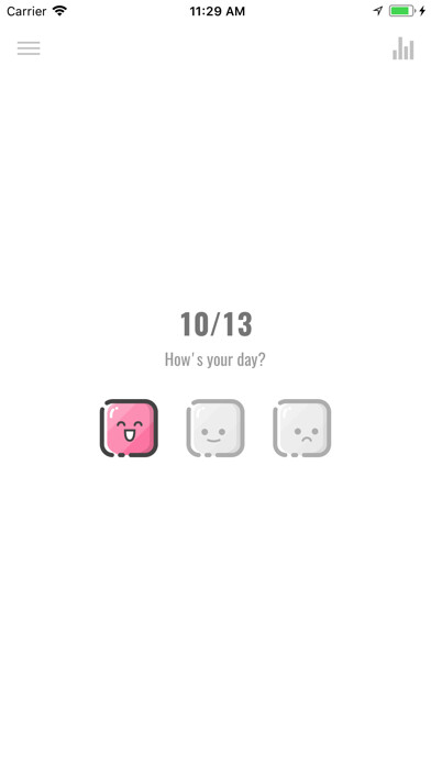 Emulate iPhone app Gooday - Your mood diary using MyAndroid Emulate iPhone app Gooday - Your mood diary using MyAndroid