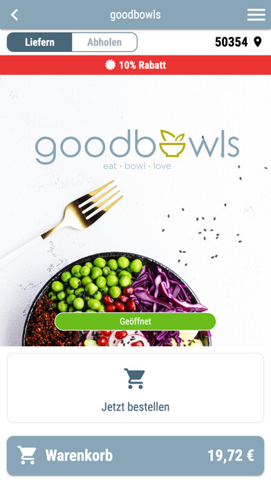 Emulate iPhone app goodbowls using MyAndroid Emulate iPhone app goodbowls using MyAndroid
