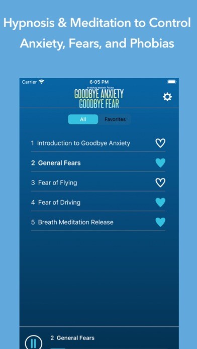 Emulate iPhone app Goodbye Anxiety, Goodbye Fear using MyAndroid Emulate iPhone app Goodbye Anxiety, Goodbye Fear using MyAndroid
