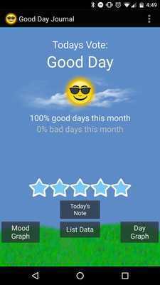 Emulate Android APK Good Day Journal