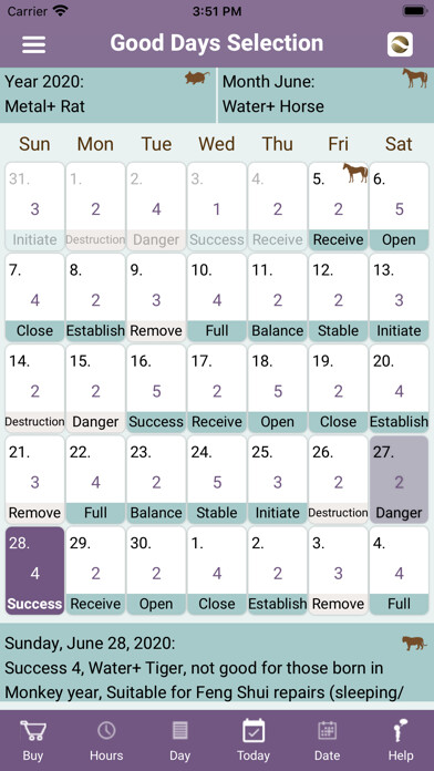 Emulate iPhone app Good Days Selection using MyAndroid Emulate iPhone app Good Days Selection using MyAndroid