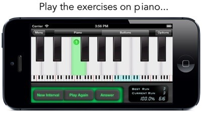 Emulate iPhone app goodEar Intervals - Ear Training using MyAndroid Emulate iPhone app goodEar Intervals - Ear Training using MyAndroid