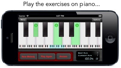 Emulate iPhone app goodEar Pro - Ear Training using MyAndroid Emulate iPhone app goodEar Pro - Ear Training using MyAndroid