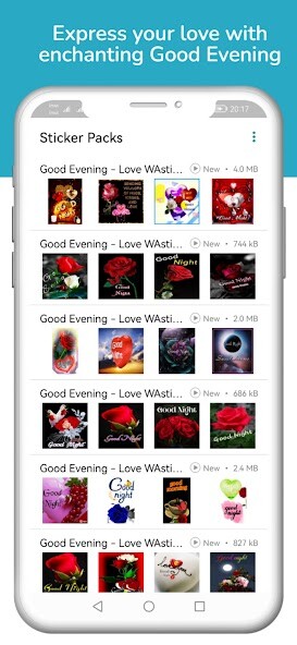 Run android online APK Good Evening - Love WAstickers from MyAndroid or emulate Good Evening - Love WAstickers using MyAndroid Run android online APK Good Evening - Love WAstickers from MyAndroid or emulate Good Evening - Love WAstickers using MyAndroid