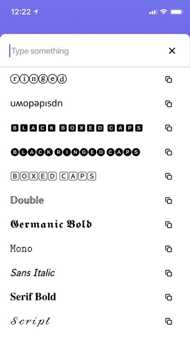 Emulate iPhone app Good Fonts - Text Keyboard App using MyAndroid Emulate iPhone app Good Fonts - Text Keyboard App using MyAndroid