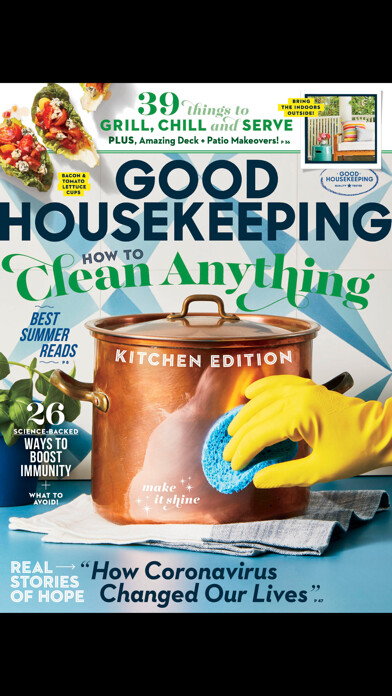 Emulate iPhone app Good Housekeeping Magazine US using MyAndroid