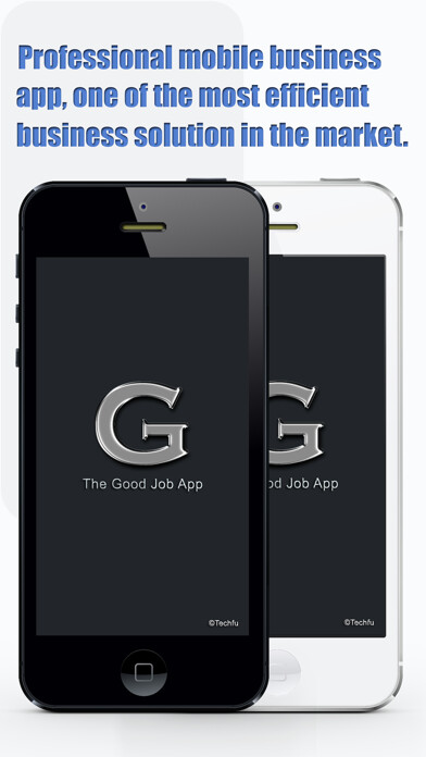 Emulate iPhone app Good Job App - Job sheets made easy using MyAndroid