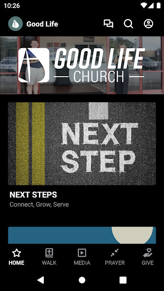Emulate iPhone app Good Life Church using MyAndroid Emulate iPhone app Good Life Church using MyAndroid