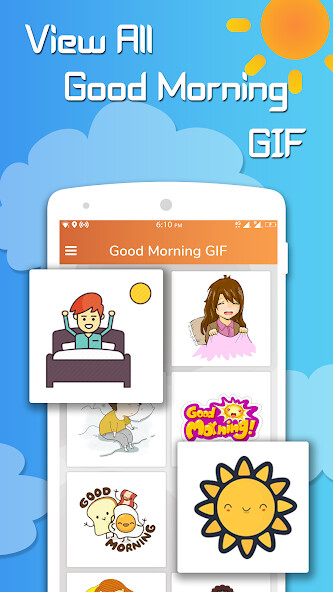 Run android online APK Good Morning GIF : Greetings  Wishes GIF from MyAndroid or emulate Good Morning GIF : Greetings  Wishes GIF using MyAndroid