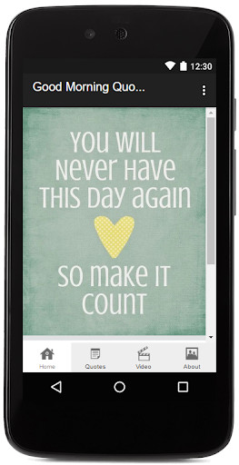 Run android online APK Good Morning Quotes Everyday from MyAndroid or emulate Good Morning Quotes Everyday using MyAndroid