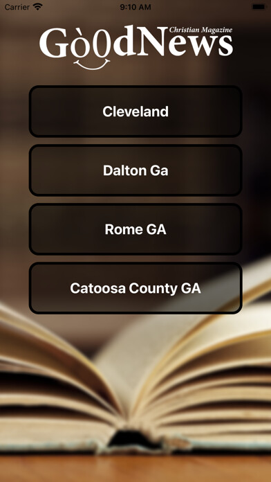 Emulate iPhone app Good News Magazine using MyAndroid