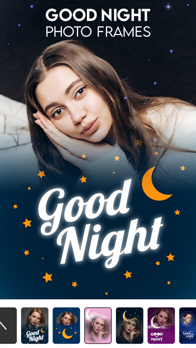 Emulate iPhone app Good Night Frames & Messages using MyAndroid