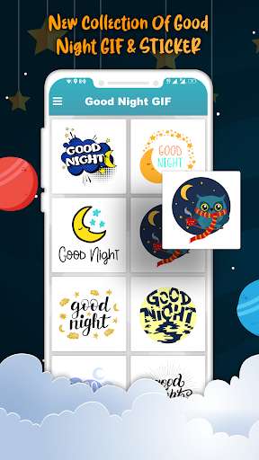 Run android online APK Good Night GIF : Good Night Stickers For Whatsapp from MyAndroid or emulate Good Night GIF : Good Night Stickers For Whatsapp using MyAndroid