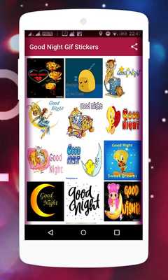 Emulate Android APK Good Night Gif Stickers Emulate Android APK Good Night Gif Stickers