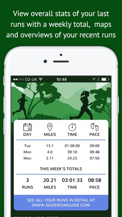 Emulate iPhone app Good Run Guide using MyAndroid Emulate iPhone app Good Run Guide using MyAndroid